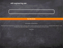 Tablet Screenshot of mbt-engineering.com